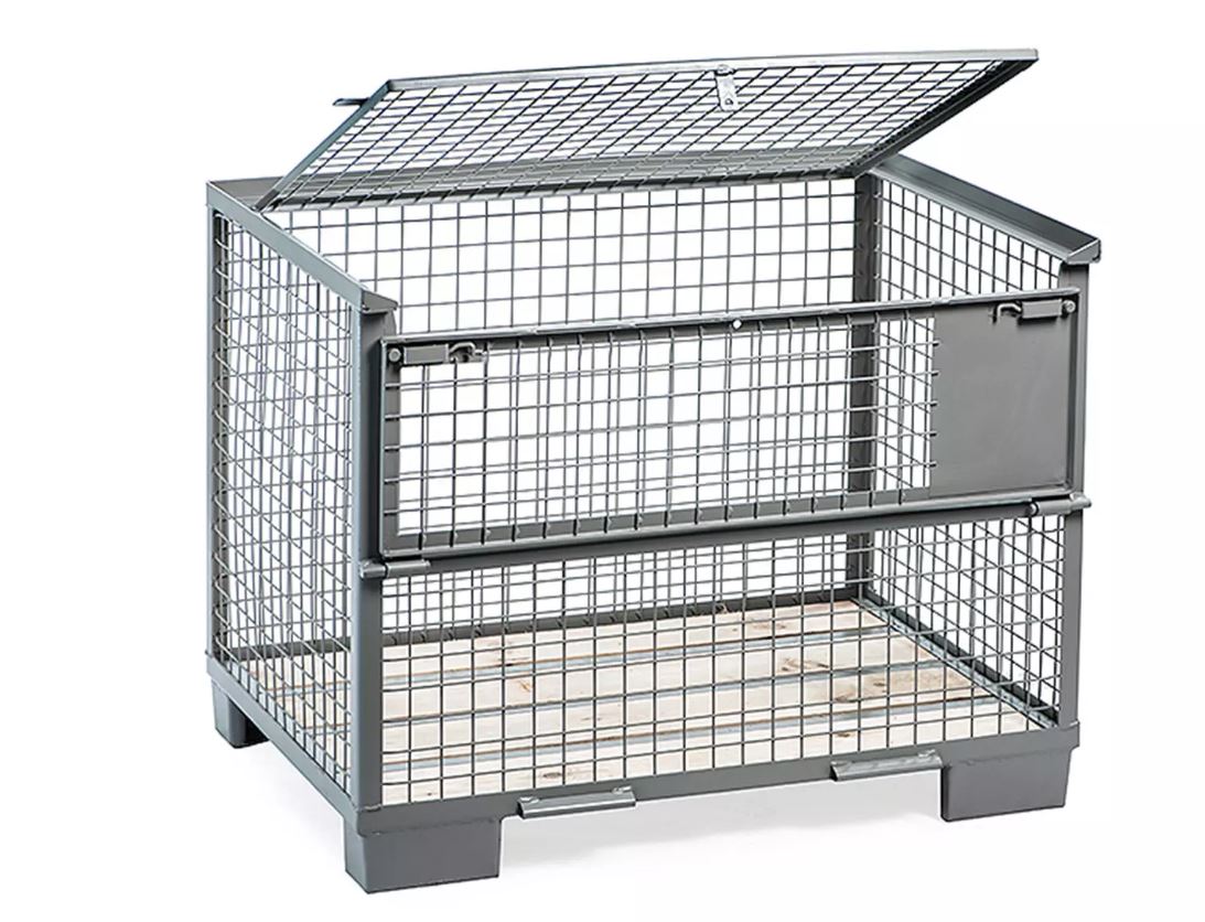 Gitterbox mit Deckel